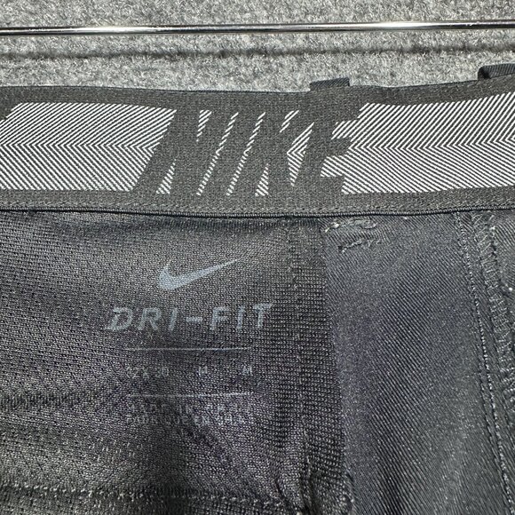 Nike Victory Golf Pants Mens 32 Dri Fit Black Stretch Flat Front Pockets Logo - Picture 4 of 8